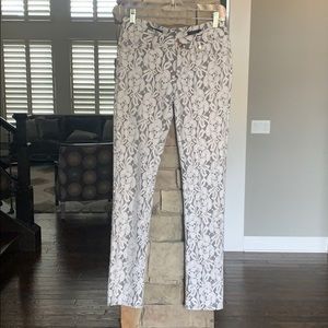 Darling Floral Lace Skinny “Jeans” Size 0